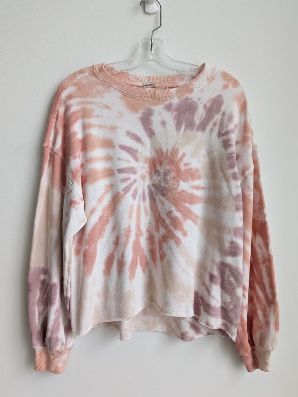 ABERCROMBIE & FITCH Soft A&F Tie Dye Crewneck Sweatshirt | Large